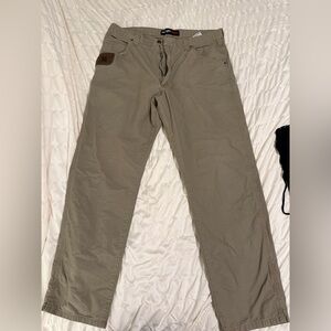 Wrangler Men's Tan Chinos